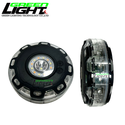 Waterproof Rechargeable LED Mining Lamps with Magnetic Base USB Charging and Multiple Flashing Modes Suitable for Emergency and Roadside Safety