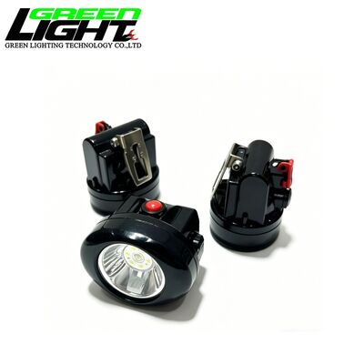 4000Lux Cordless Mining Cap Lamp Rechargeable LED Miner Headlamp IP67 Waterproof Lightweight GL2.5-A