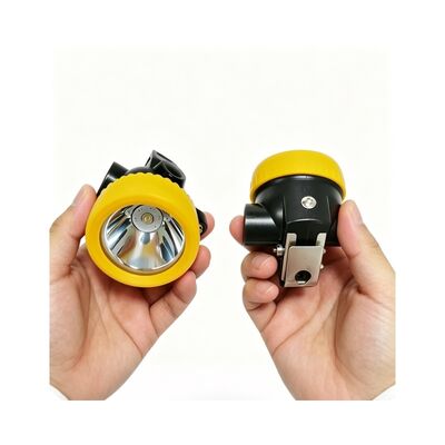 Cordless Mining Cap Lamp Rechargeable LED Miner Headlamp 5000Lux Lightweight Mining Light GLT-2