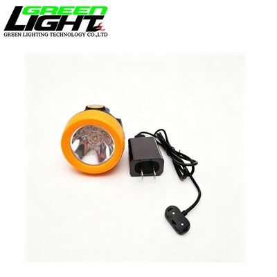 10000Lux Cordless Mining Cap Lamp Rechargeable LED Miner Headlamp IP68 Waterproof Lightweight Magnetic Charging GL2.5-C