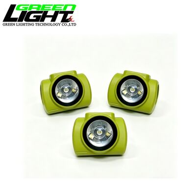 25000Lux Cordless Mining Cap Lamp Rechargeable LED Miner Headlamp IP68 Waterproof OLED Display GLC-6S