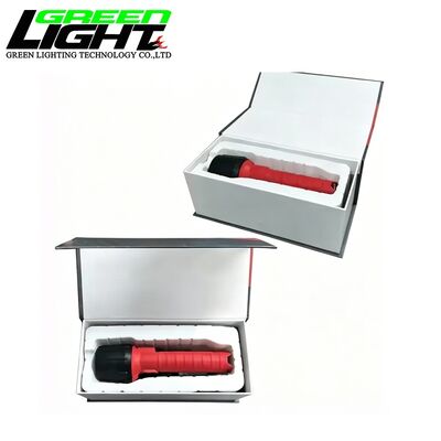 Lampe de poche à LED rechargeable lampe de poche d'inspection industrielle IP68 étanche à l'eau charge USB affichage numérique lumière de travail