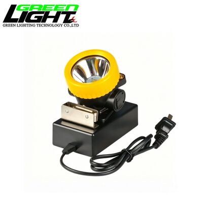 Cordless Mining Cap Lamp 5000Lux LED Miner Headlamp Rechargeable IP68 Waterproof for Underground Work 