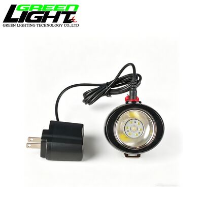 Lampu Cap Pertambangan Tanpa Kabel yang Bisa Diisi Ulang Lampu Penambang LED 2.8Ah IP67 Waterproof untuk Pekerjaan Bawah Tanah