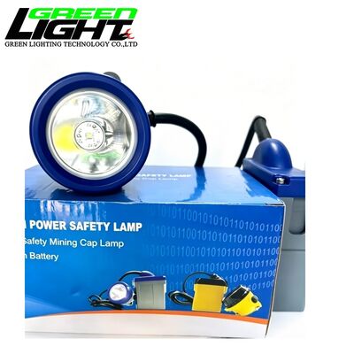 Lampu Tutup Penambang LED 3.7V 7800MAh Lampu Depan Penambangan Isi Ulang 15000Lux IP68 Lampu Bawah Tanah Tahan Air GLT-7B