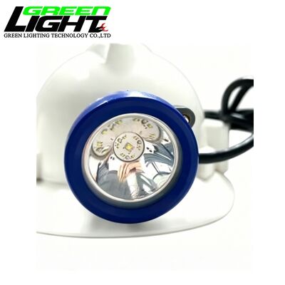 3.7V LED Corded Miner Cap Lamp 7800mAh Rechargeable Mining Headlamp 15000Lux IP68 Waterproof Underground Lighting GLT-7B