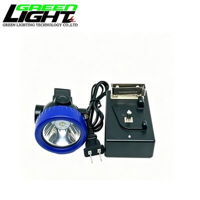 GLT-2 Cordless Mining Cap Lamp 5000Lux Rechargeable LED Miner Headlamp IP68 Waterproof Underground Cap Lamp