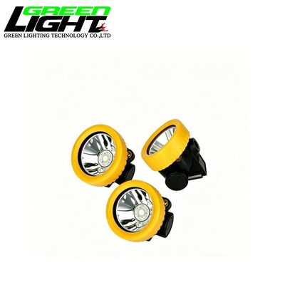 GLT-2 Cordless Mining Cap Lamp 5000Lux Rechargeable LED Miner Headlamp IP68 Waterproof Underground Cap Lamp