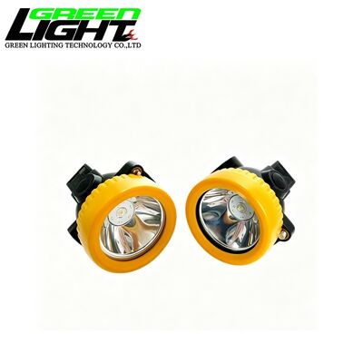 GLT-2 Cordless Mining Cap Lamp 5000Lux Rechargeable LED Miner Headlamp IP68 Waterproof Underground Cap Lamp