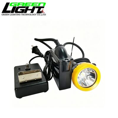 Corded Mining Cap Lamp 15000Lux Rechargeable LED Miner Headlamp IP68 Waterproof Underground Hard Hat Light
