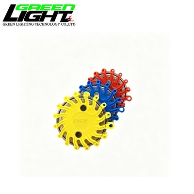Rechargeable LED Warning Light Magnetic Multi-Color Flare for Traffic Safety, Roadblock, and Vehicle Alert
