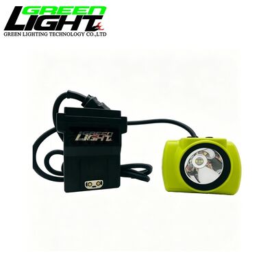 Lâmpada de mineração com fio 25000lux led farol mineiro ip68 à prova dip68 água recarregável luz mineração industrial para trabalho subterrâneo