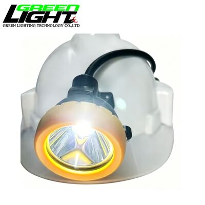 IP68 wasserdichte wiederaufladbare Bergbau-Kappenlampe LED-Bergbauleiter-Scheinwerfer 7,8Ah Li-Ionen-Hard Hat-Licht für die Sicherheit im Bergbau