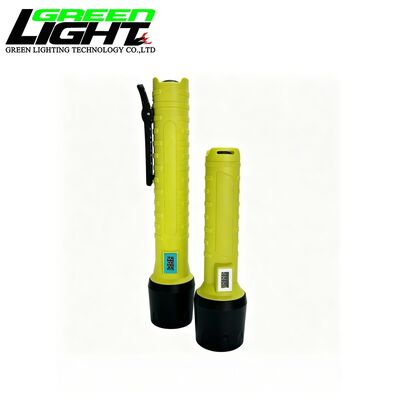 Lampu senter pertambangan LED isi ulang 10000Lux IP68 Waterproof Industrial Torch dengan pengisian daya USB Magnetic 3.4Ah Baterai Li-ion