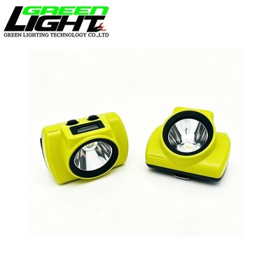 25000Lux Kabellose Bergbau Kappenlampe LED Bergbauleiter Scheinwerfer IP68 Wasserdicht OLED-Display Laterne Minera