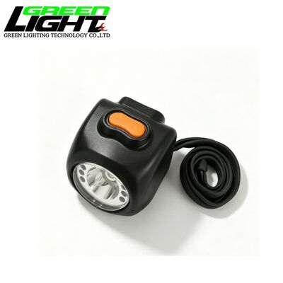 4500Lux Mining Cap Lamp Digital Display IP68 Waterproof Lightweight Corded Headlamp 4.5Ah Battery Stainless Steel Clip GL4.5-A