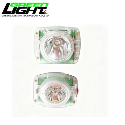 コードレス採掘用キャップランプ 15000Lux 充電式LEDマイナーヘッドランプ OLEDディスプレイ 6.8Ahバッテリー IP68防水