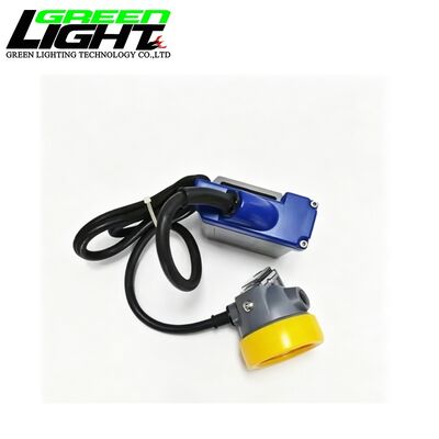 Corded Mining Cap Lamp 15000Lux LED Miner Headlamp IP65 Waterproof 7.8Ah Rechargeable Helmet Light for Underground Mining