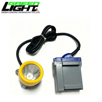 Corded Mining Cap Lamp 15000Lux LED Miner Headlamp IP65 Waterproof 7.8Ah Rechargeable Helmet Light for Underground Mining