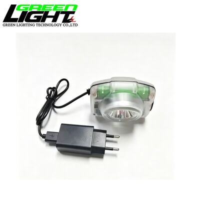 23000Lux Cordless Mining Cap Lamp GLC-6M Rechargeable LED Miner Headlamp IP68 Waterproof Hard Hat Light for Underground Mining