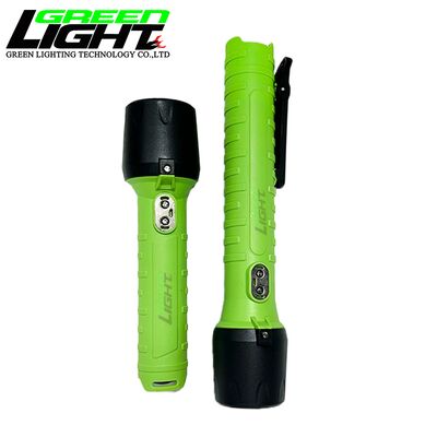 Heavy Duty Explosion Proof Flashlight with LED Light Source Providing Safe and Illumination for Hazardous Industrial Applications