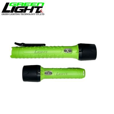 Heavy Duty Explosion Proof Flashlight with LED Light Source Providing Safe and Illumination for Hazardous Industrial Applications