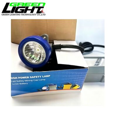 15000Lux lâmpada de tampa de mineração com fio LED Lâmpada de minério 7.8Ah recarregável IP67 à prova d'água Luz de segurança subterrânea