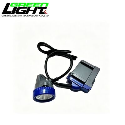 15000Lux Corded Mining Cap Lamp LED Miner Headlamp 7.8Ah Rechargeable IP67 Waterproof Underground Safety Light