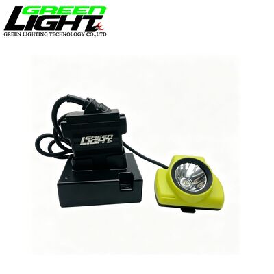 GLD-6 Lâmpada recarregável de tampa de mineração 25000Lux Lâmpada de minério LED IP68 impermeável 13,6Ah Luz de segurança subterrânea