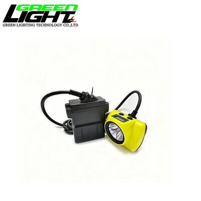 GLD-6 Rechargeable Mining Cap Lamp 25000Lux LED Miner Headlamp IP68 Waterproof 13.6Ah Underground Safety Light
