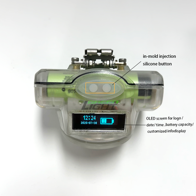 Cordless Rechargeable LED Mining Lamps with 25000Lux Brightness Designed for Durable and Portable Miner Helmet Lighting