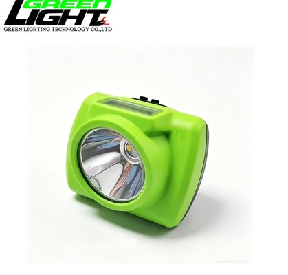 Rechargeable Cordless Mining Cap Lamp LED Miner Headlamp 20000Lux High Brightness IP68 Waterproof with OLED Display