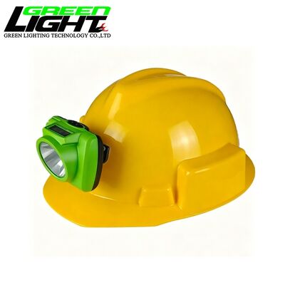 GLC-6 Cordless Mining Cap Lamp 20000Lux Rechargeable LED Miner Headlamp IP68 Waterproof Hard Hat Light