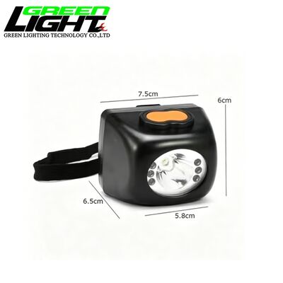 GL4.5-A Corded Mining Cap Lamp 4500Lux LED Miner Headlamp IP68 Waterproof Digital Display Hard Hat Light