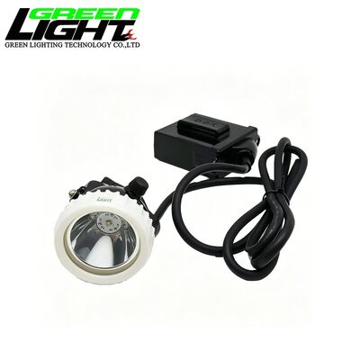 15000Lux Corded Mining Cap Lamp 7.8Ah Rechargeable LED Miner Headlamp Underground Safety Light IP67