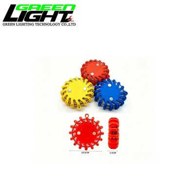 Rechargeable LED Indicator Light Magnetic Multi Color Warning Signal Light for Traffic Safety