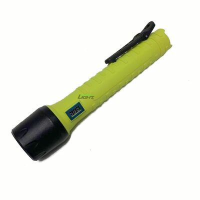 GL-T666(A) Rechargeable LED Inspection Flashlight IP68 Waterproof Industrial Torch with Digital Power Display