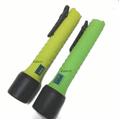 GL-T666(A) Rechargeable LED Inspection Flashlight IP68 Waterproof Industrial Torch with Digital Power Display