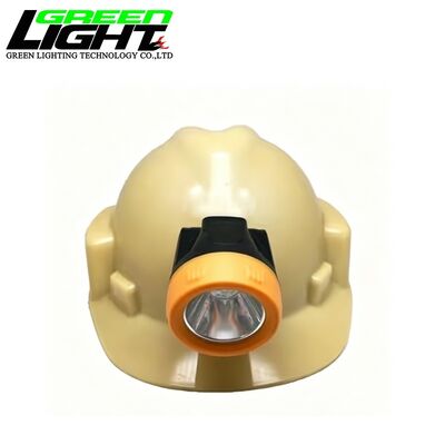 مصباح غطاء التعدين اللاسلكي GL2.5-C 10000Lux LED كشافات التعدين IP68 مقاوم للماء ضوء السلامة تحت الأرض