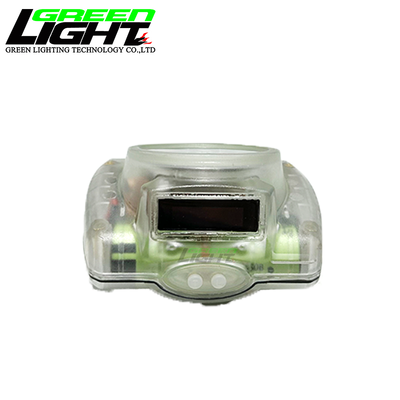 LED Mining Lamps cordless cap lamp with OLED screen magnetic charging and 3.7V Li ion battery for underground mining and outdoor