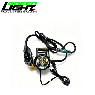 GLC12-A 25000Lux Mining Cap Lamp LED Miner Headlamp IP68 Waterproof Rechargeable Hard Hat Light