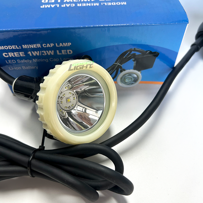 Rechargeable LED Mining Lamps with Corded Cap Delivering Durable and Bright Lighting for Industrial Mining Applications