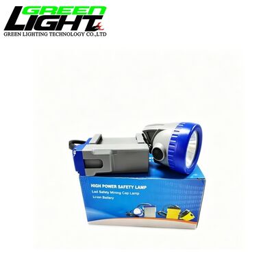 3.7V LED Corded Miner Cap Lamp 7800mAh Rechargeable Mining Headlamp 15000Lux IP68 Waterproof Underground Lighting GLT-7B
