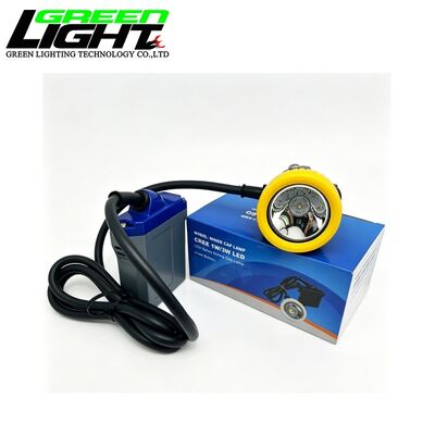 Rechargeable LED Miner Cap Lamp 3.7V 7800mAh Mining Headlamp 17H Working Time Underground Industrial Safety Headlight