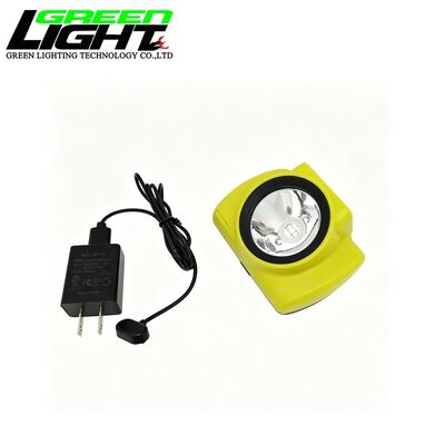 Cordless Mining Cap Lamp 25000Lux Rechargeable LED Miner Headlamp IP68 Waterproof Magnetic Charging GLC-6S