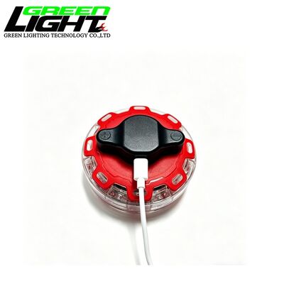 LED Indicator Warning Light Rechargeable Magnetic Safety Signal Lamp Multi-Color Flashing GL-WF02