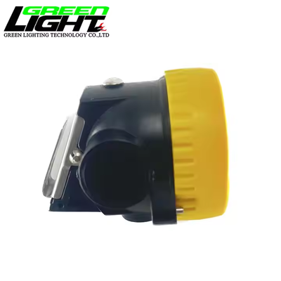 IP68 Waterproof LED Mining Headlamp with 5000Lux Brightness and Rechargeable Li-ion Battery