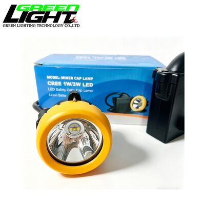 Explosion Proof Mining Lamp Miner Headlight Rechargeable IP68 Waterproof 7.8Ah 