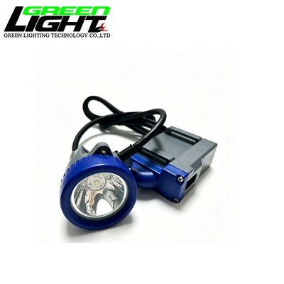 LED Corded Miner Cap Lamp 3.7V 7800mAh Rechargeable Mining Headlamp 15000Lux Long Working Time Underground Safety Lighting