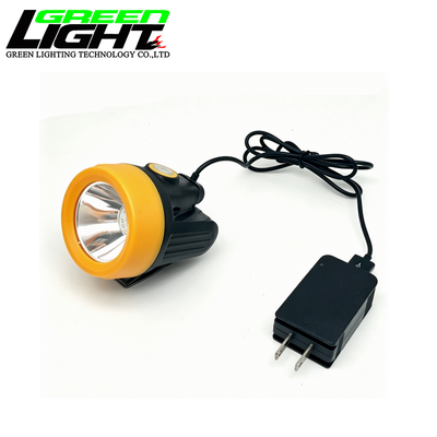 Mining Lamp Cordless Headlight Lightweight Magnetic Charging IP68 Waterproof 10000Lux 3.8Ah
